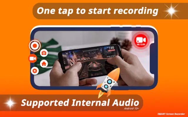 Screen Recorder & Audio Record android App screenshot 1